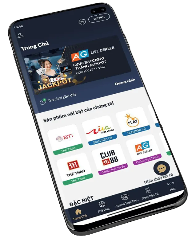 Giao diện ứng dụng funn88 win trên điện thoại di động
